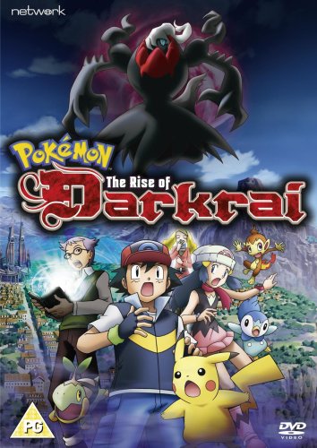 Pokemon The Rise of Darkrai 2007 DVD - Animated Adventure Movie for Kids & Collectors - Perfect for Family Movie Nights & Pokemon Fans