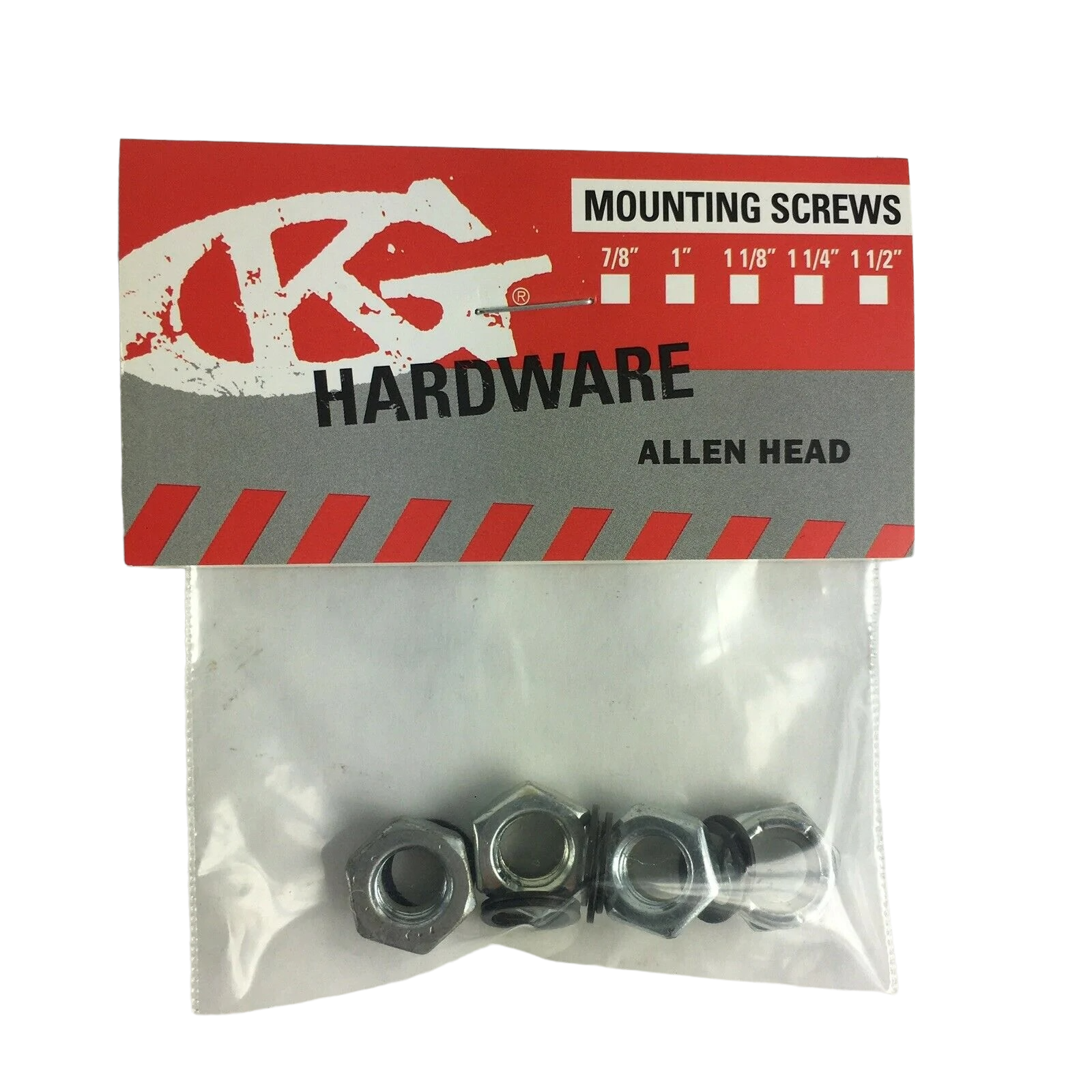Grind King Skateboard Truck Axle Lock Nuts & Washers Set - High-Speed Rings for Smooth Riding | Perfect for Street Skating & Park Tricks