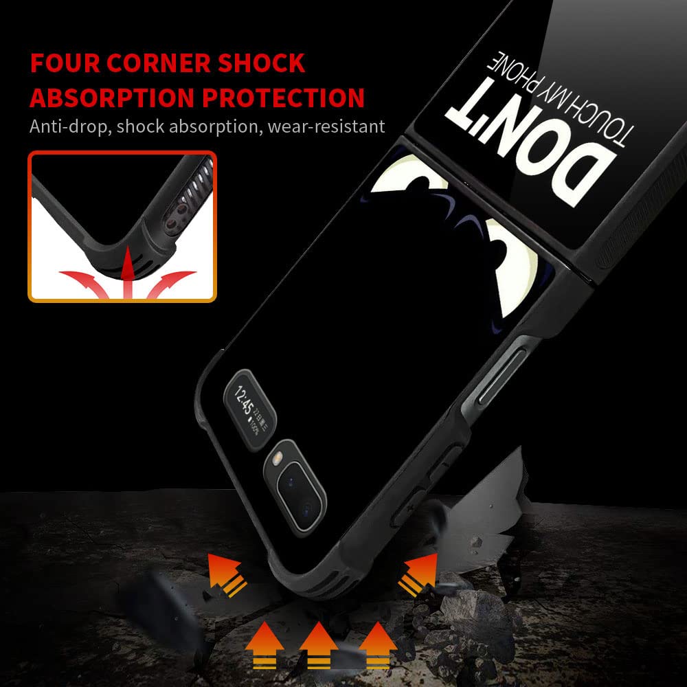 Samsung Galaxy Z Flip 5G Case - Shockproof Anti-Scratch Hard Cover with Graphic Design | 