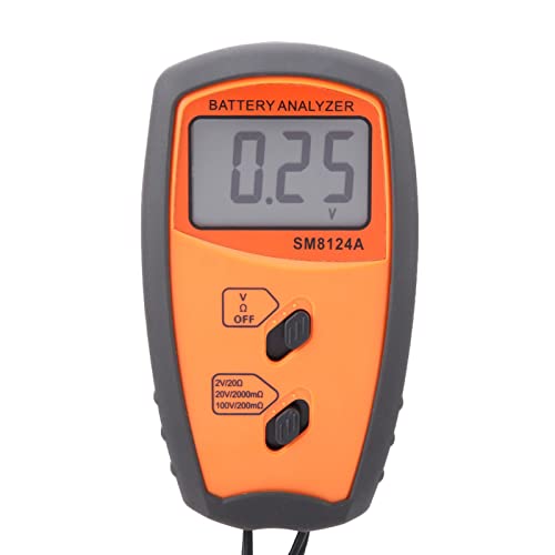 Digital Resistance Voltmeter - Portable LCD Multimeter for Car Battery, EV, Phone Battery Testing | Auto Repair, Home DIY & Electronics Maintenance Tool