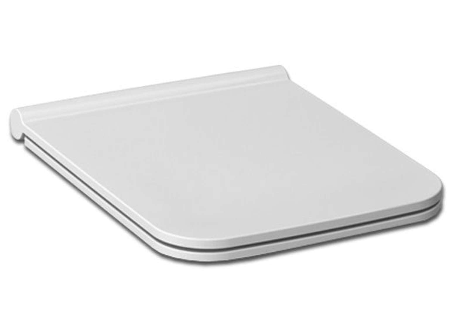 Cubito Pure Jika Slow Close Toilet Seat Cover - Soft Close Bidet Compatible Toilet Seat for Bathroom, Home & Office Use
