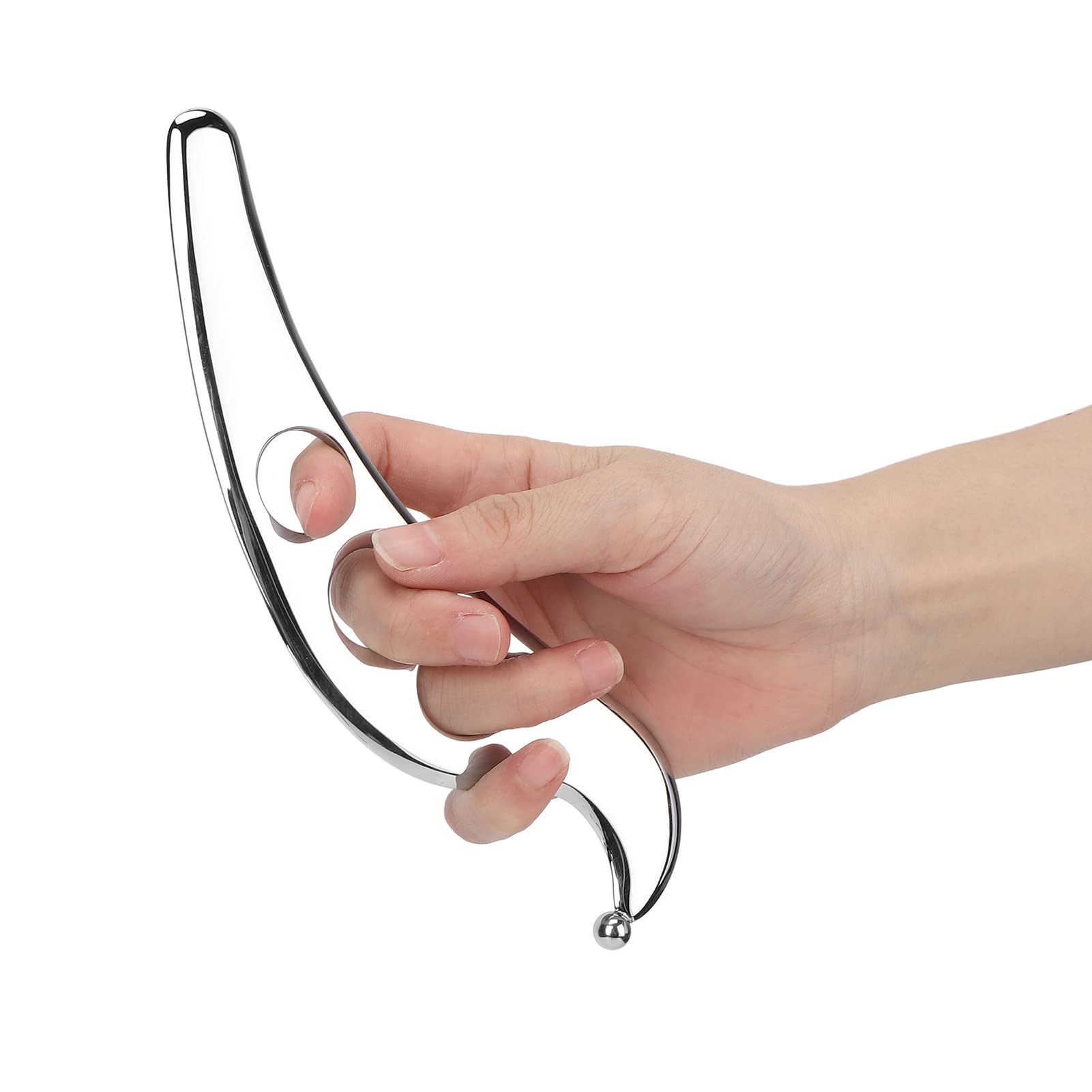 ANGGREK Stainless Steel Guasha Tool for Muscle & Back Pain Relief - Massage Scraper for Legs & Arms