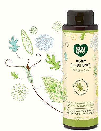 EcoLove Organic Cucumber Extract Shampoo, Conditioner & Body Wash Set - SLS & Paraben Free, Vegan & Cruelty-Free - Gentle for Babies 6+ Months - Hydrating Hair & Skin Care for Daily Family Use