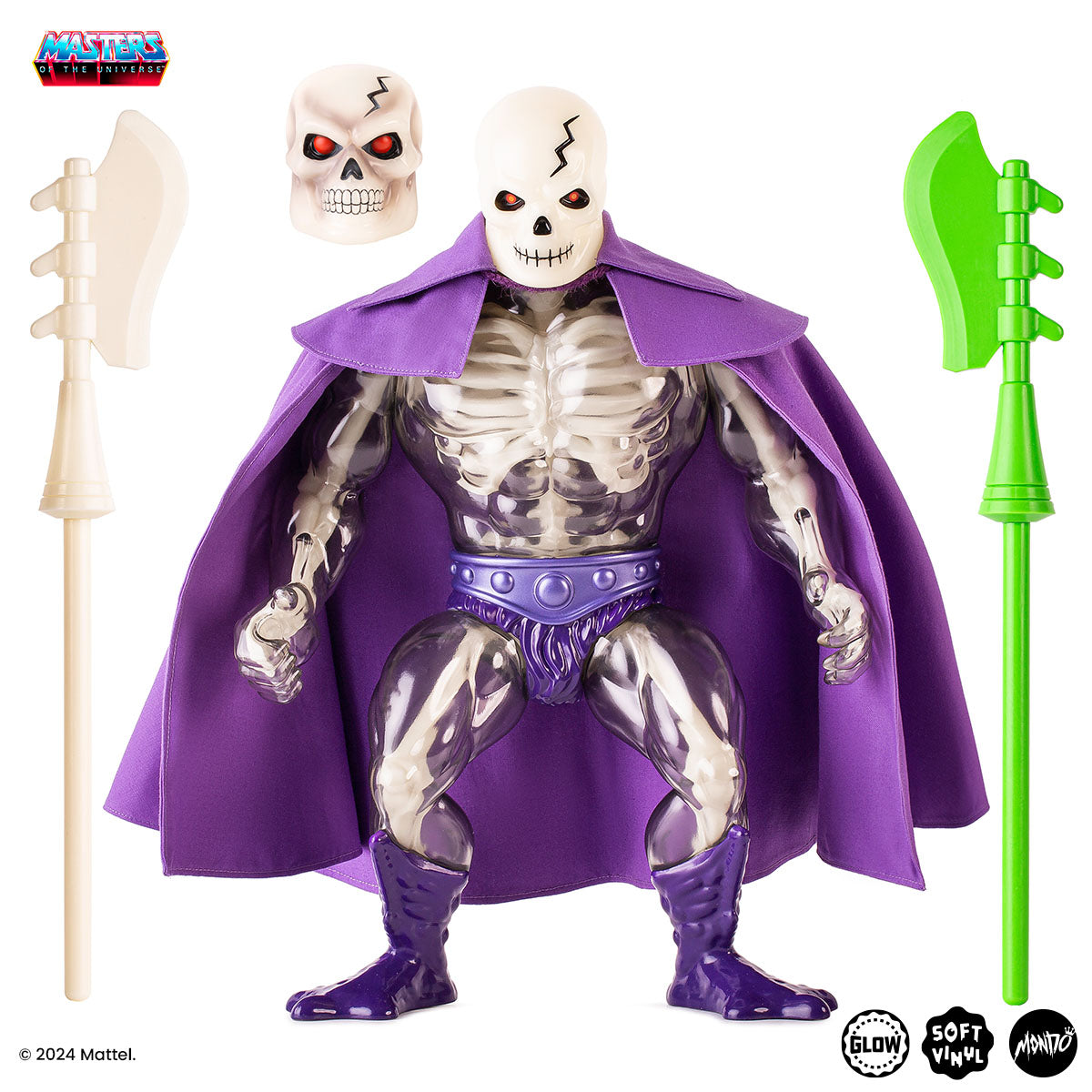 Masters of the Universe Scareglow Soft Vinyl Figure - Limited Timed Edition Collectible Toy for Display & Gift Giving