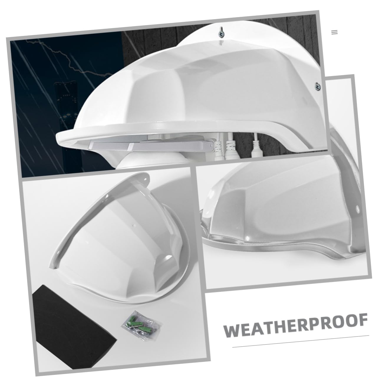 4pcs Waterproof Camera Rain Cover - Outdoor Camcorder Protector Shelter Shield Housing for DSLR & Video Cameras - Perfect for Rainy Weather, Hiking & Travel Photography