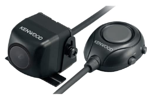 Kenwood CMOS-320 HD Rear View Backup Camera for Cars - Night Vision, Waterproof, Black | Perfect for Parking Assistance & Truck/RV Safety