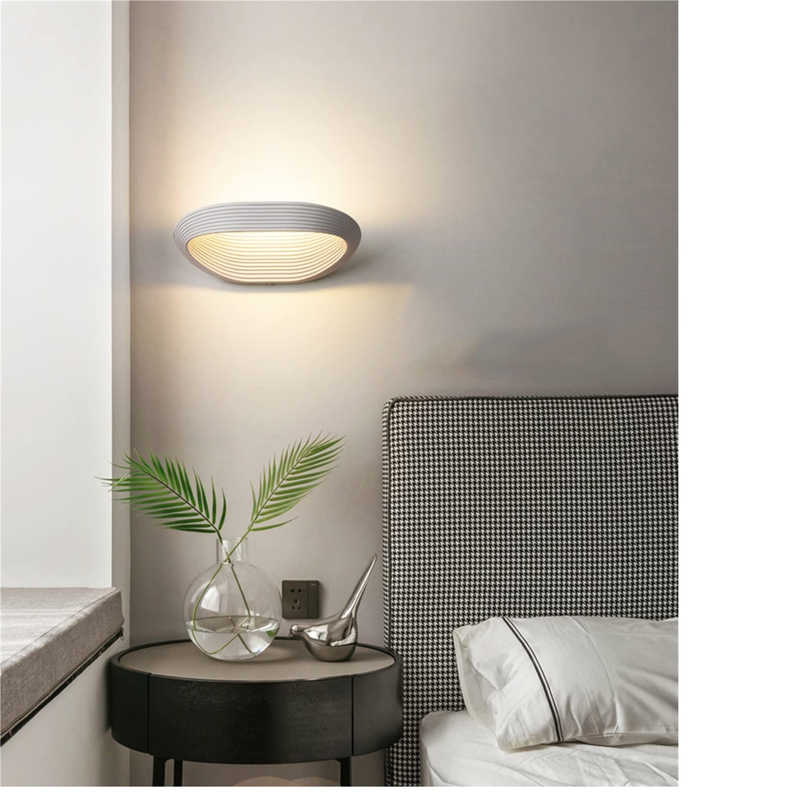 Modern Wall Lamps for Living Room & Bedroom - Simple Hotel B&B Restaurant Wall Lighting Fixtures - Perfect for Bedside, Hallway, and Dining Area Ambient Lighting