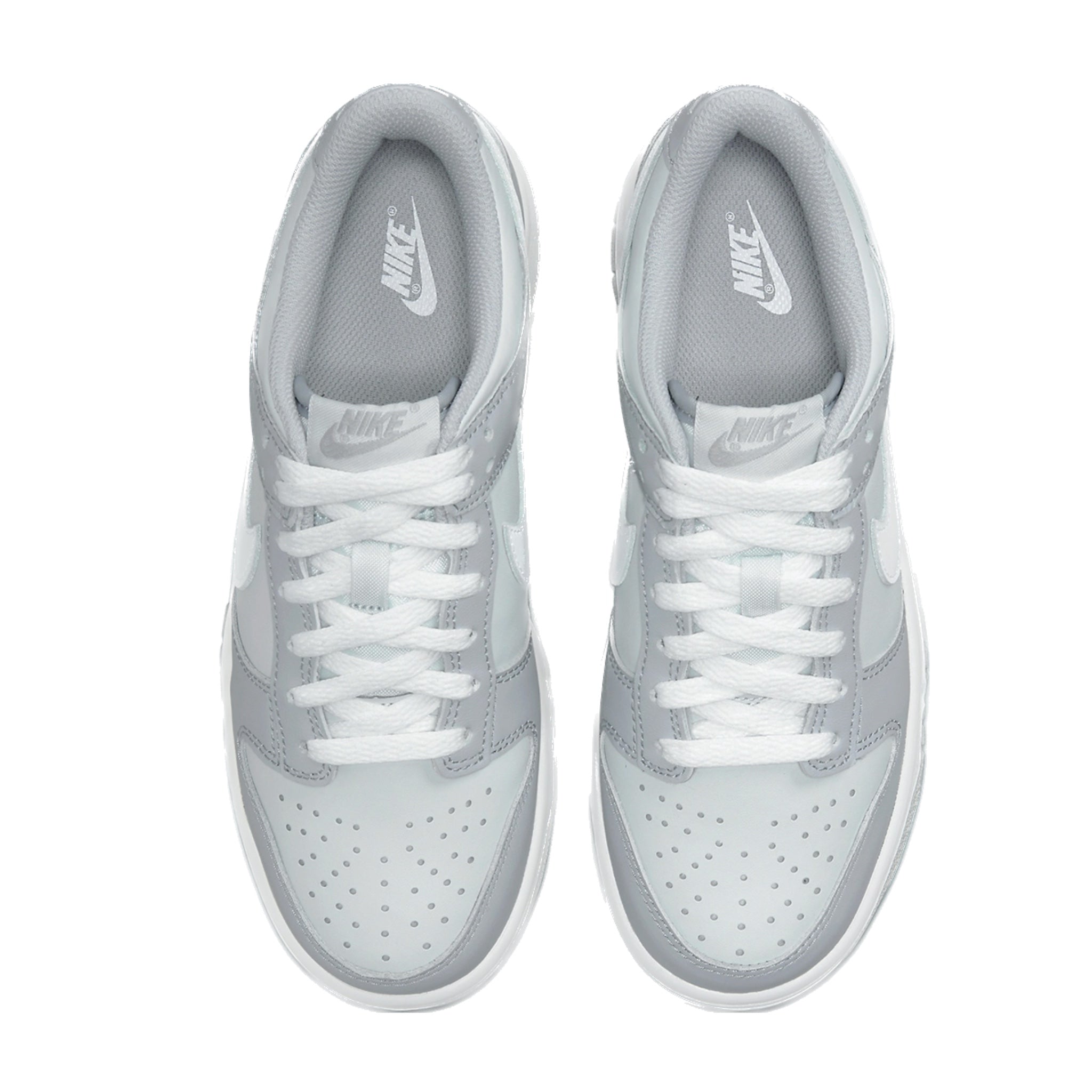 Nike Dunk Low (TD) Kids Shoes - Two-Toned Grey, Pure Platinum & White Wolf Grey - Perfect for Casual Wear & Sneaker Collectors