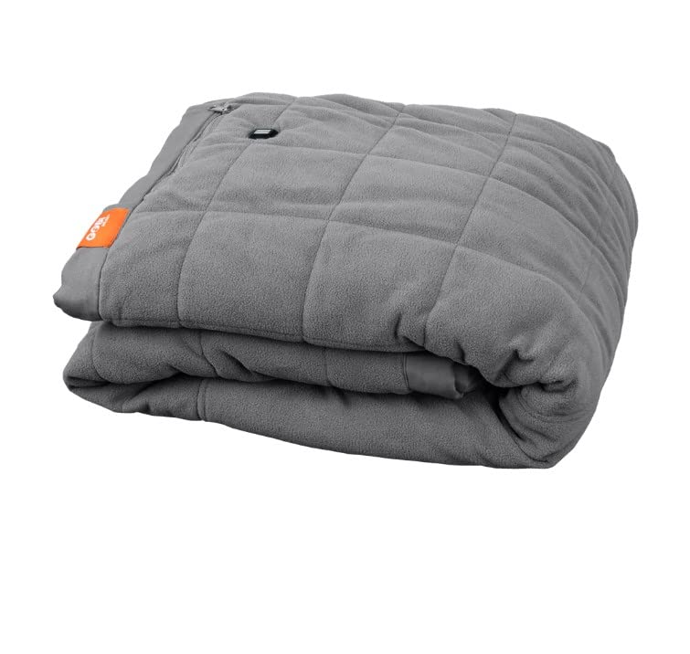 Gobi Heat Zen Portable Heated Blanket - Rechargeable Battery Operated Heating Throw 70