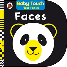 Baby Touch First Focus Faces - Soft Sensory Book for Infants & Toddlers - Perfect for Early Learning & Playtime