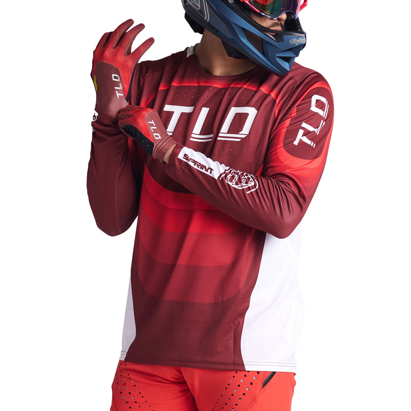 Sprint Jersey Reverb Race Red - High Performance Cycling Jersey for Men & Women - Perfect for Road Biking, Mountain Biking & Triathlon Training