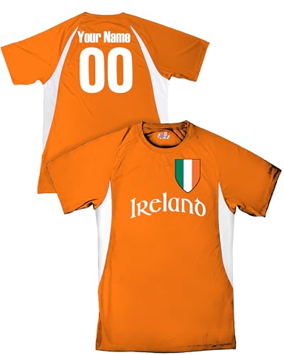 Orange and White