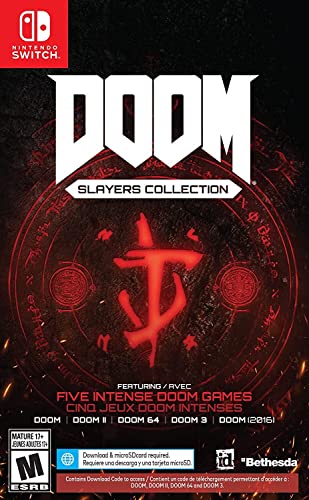 Doom Slayers Collection for Nintendo Switch - Classic FPS Game Bundle for Action-Packed Gaming at Home or On-the-Go