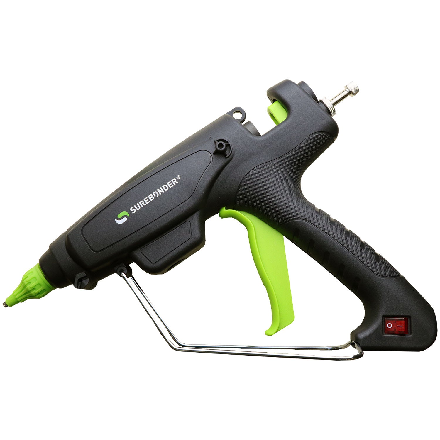 Surebonder 220 Watt Professional High Temperature Full Size Hot Glue Gun for DIY Crafts, Woodworking, Home Repairs, and Fabric Projects