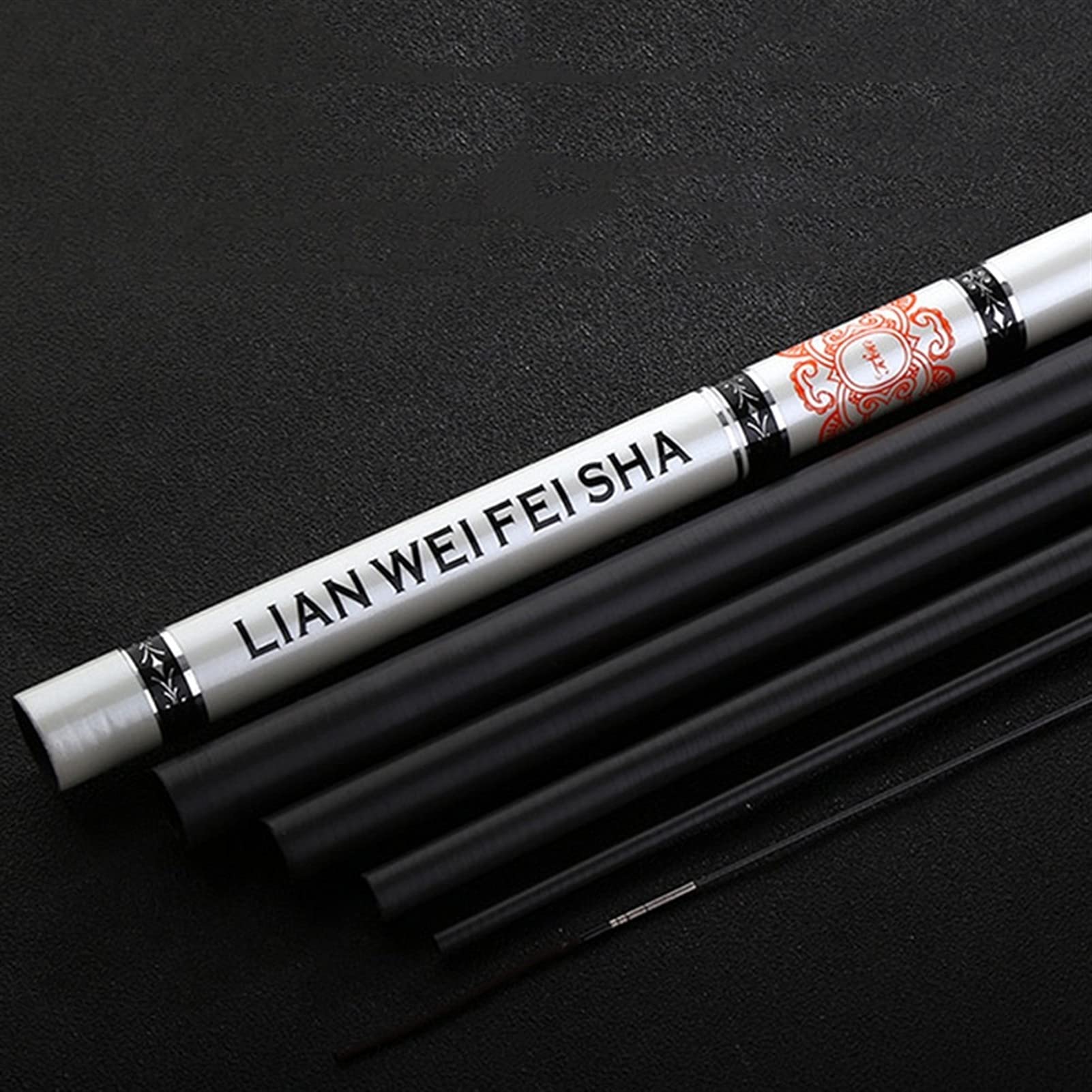 Telescopic Fishing Rod - Portable Spinning Pole for Travel, Surf, Saltwater & Freshwater Fishing | Bass & Boat Fishing Tackle | Compact 4.5ft Design | Perfect for Camping, Beach Trips & Outdoor Adventures