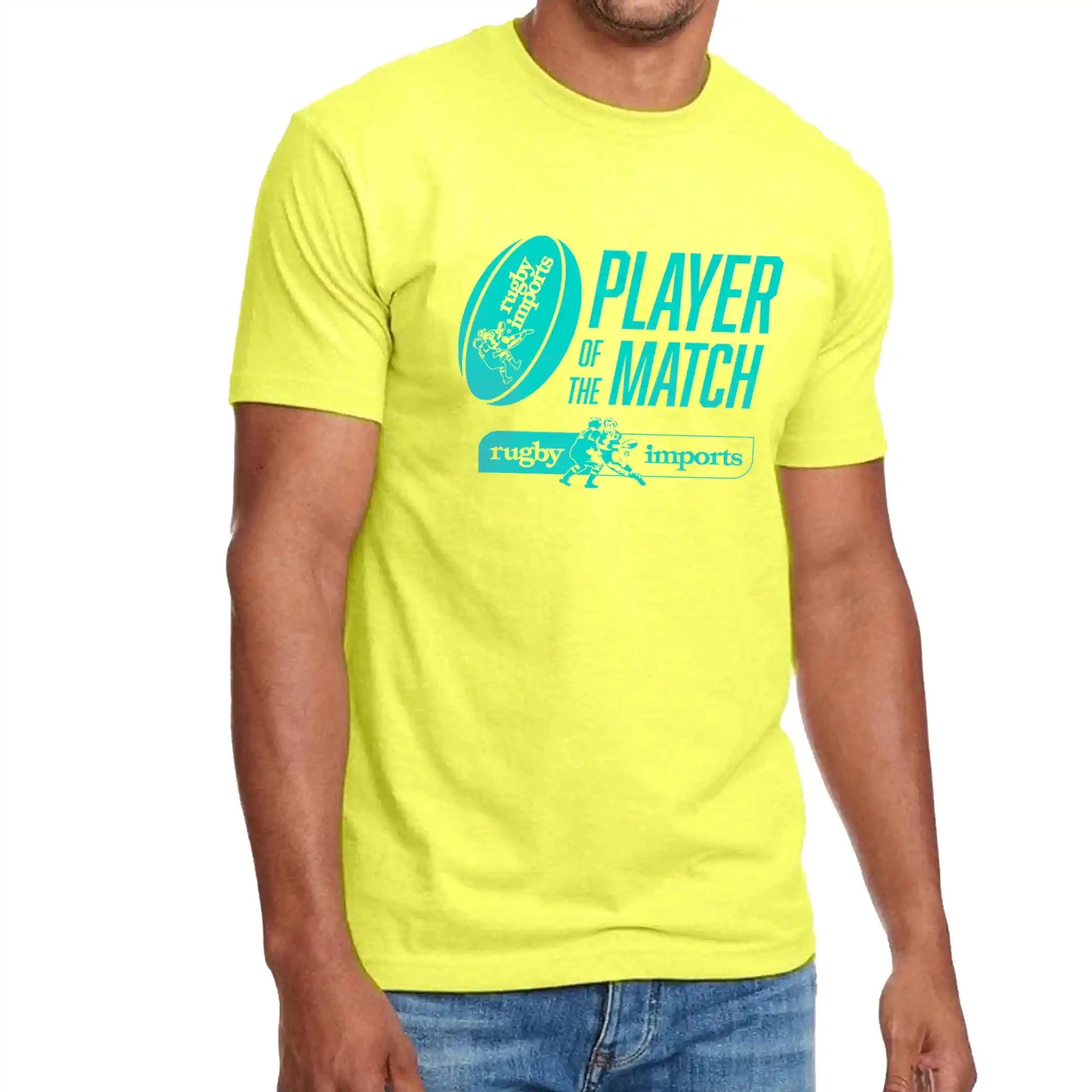 Player of the Match T-Shirt - Premium Cotton Soccer Jersey for Men & Women - Perfect for Football Games, Tournaments & Fan Apparel