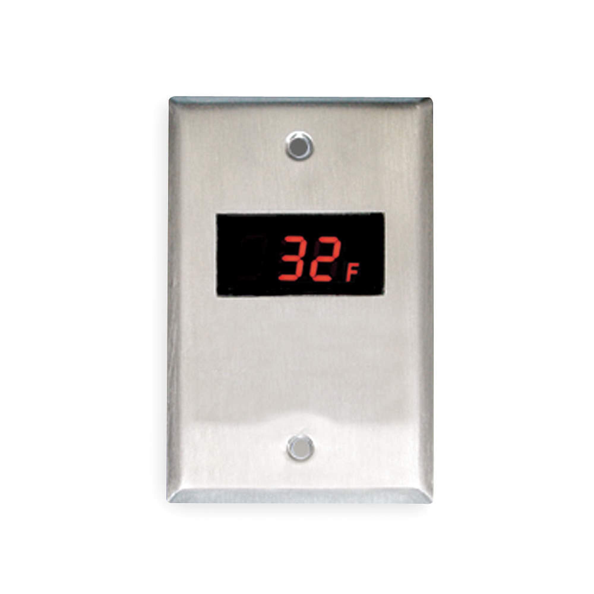 Switch Plate Thermometer -40°F to 230°F (-40°C to 122°C) - Digital Temperature Gauge for Home, Office, and Industrial Use | Perfect for HVAC Monitoring, Food Safety, and Laboratory Applications