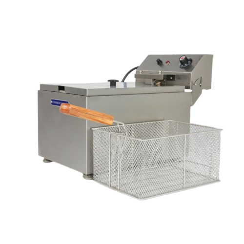 Crown SW 171 6L Stainless Steel Electric Deep Fryer for Home & Restaurant Use - Perfect for Frying Chicken, Fish, French Fries & More