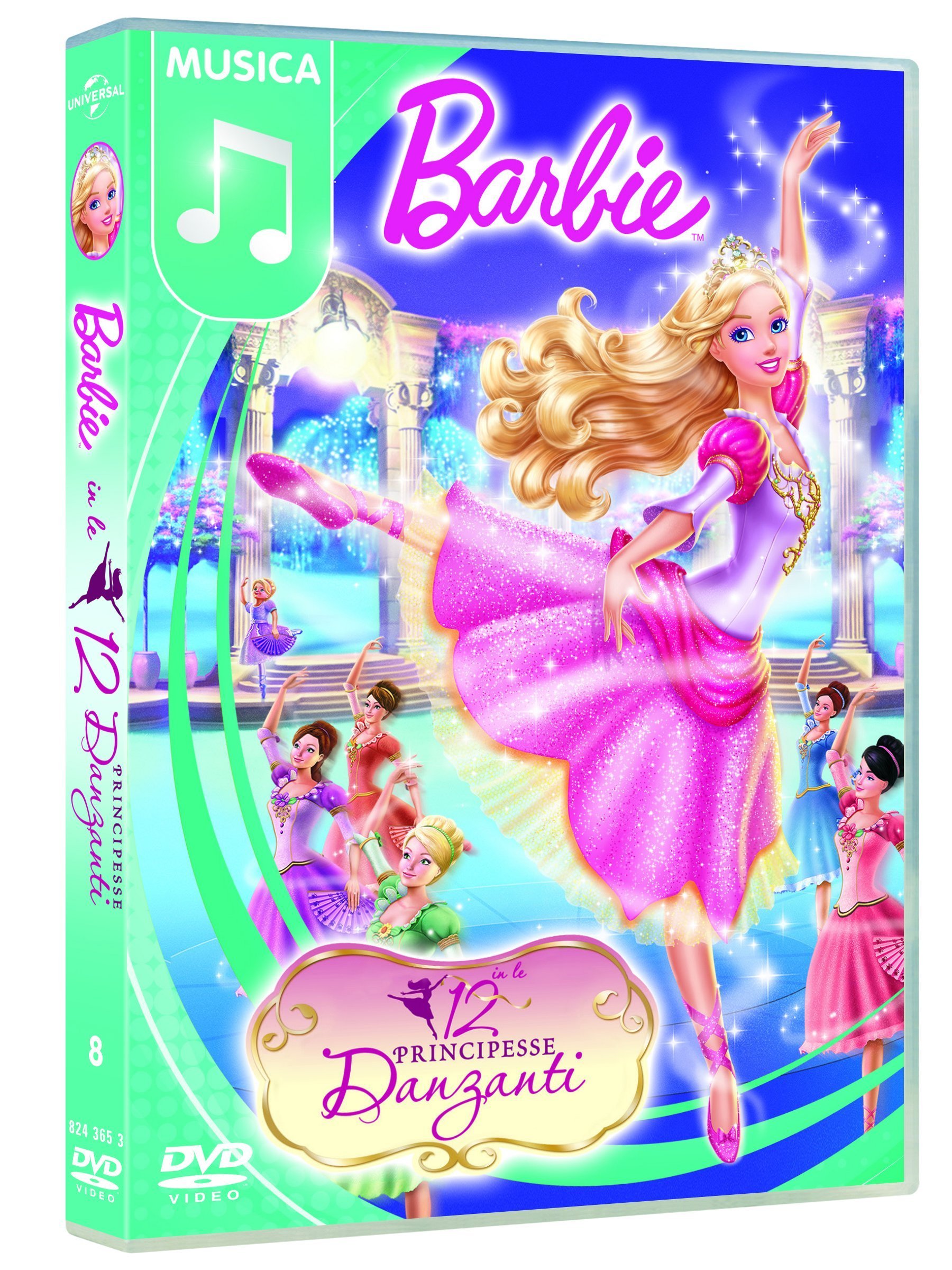 Barbie - The 12 Dancing Princesses Doll Set | Perfect for Kids' Birthday Gifts & Princess-Themed Parties | Disney-Inspired Collectible Toy for Girls Ages 3+
