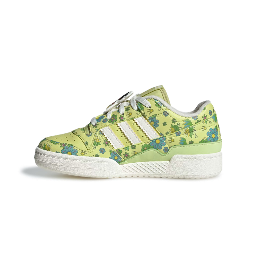 Adidas Kids' (Preschool) Disney Princess Forum Low Sneakers - IF7198 | Lightweight Comfort Shoes for Toddler Girls | Perfect for Playdates, Preschool & Birthday Parties
