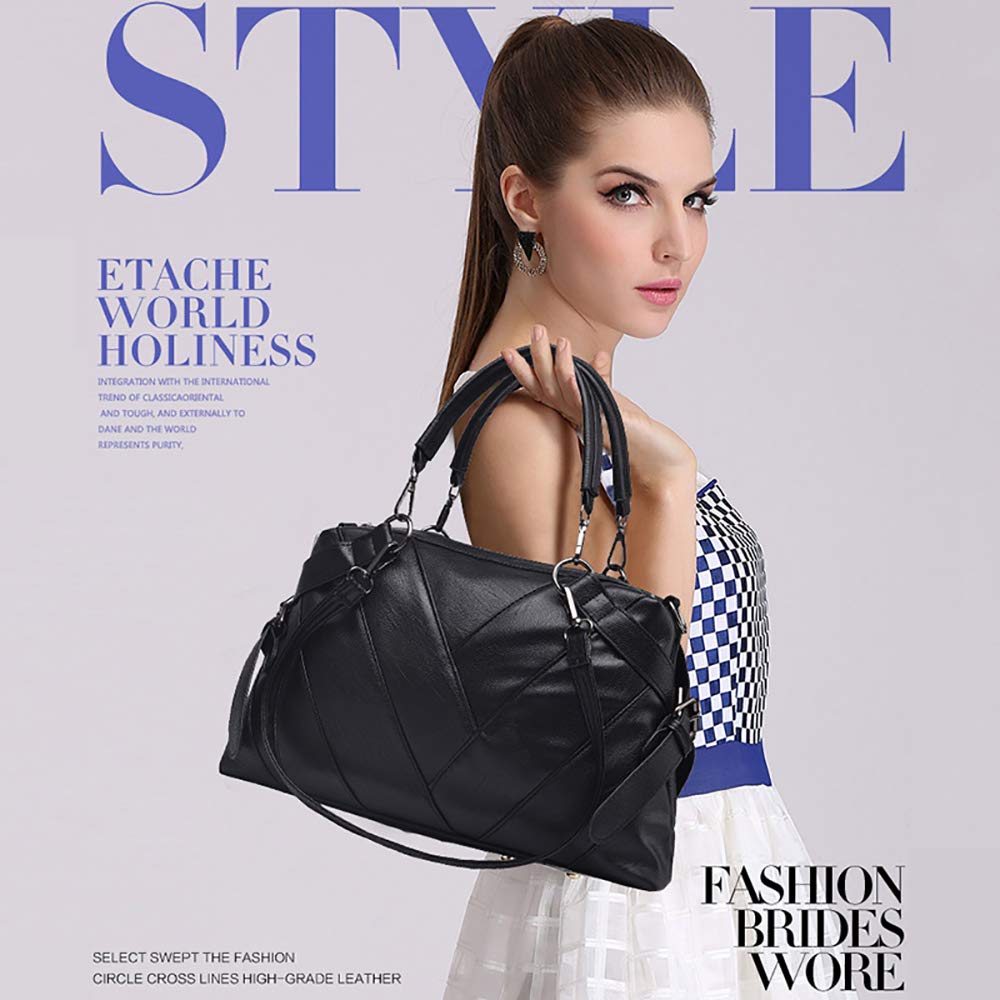 Stylish Women's PU Hobo Shoulder Bag - Crossbody & Top Handle for Daily Use