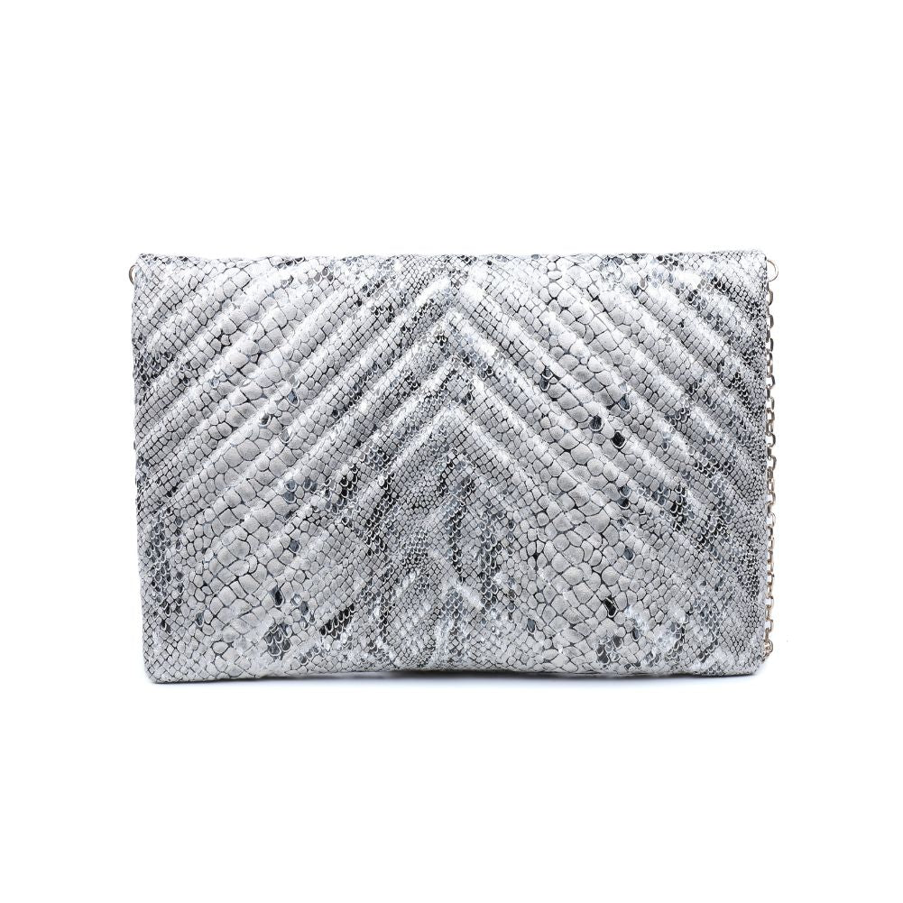 Victoria Snake Print Clutch Purse - Elegant Women's Evening Bag for Parties, Weddings & Special Occasions