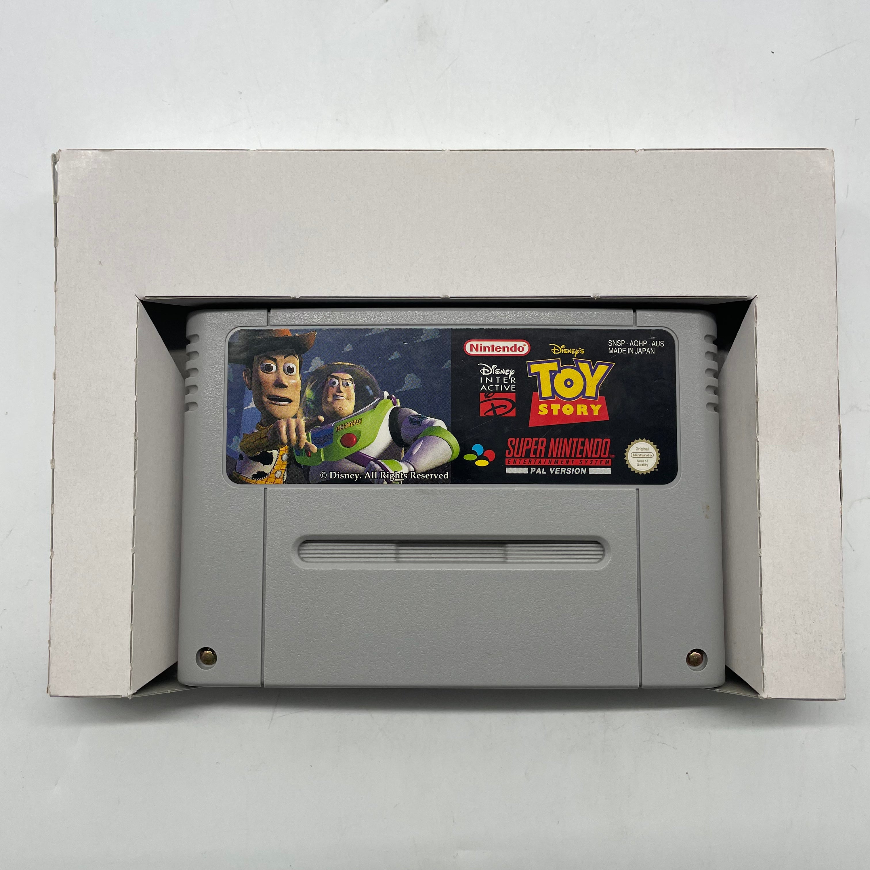 Original Disney Toy Story SNES Game Complete in Box - Retro Nintendo Entertainment System Classic for Collectors & Gamers - Perfect for Nostalgic Gaming & Display