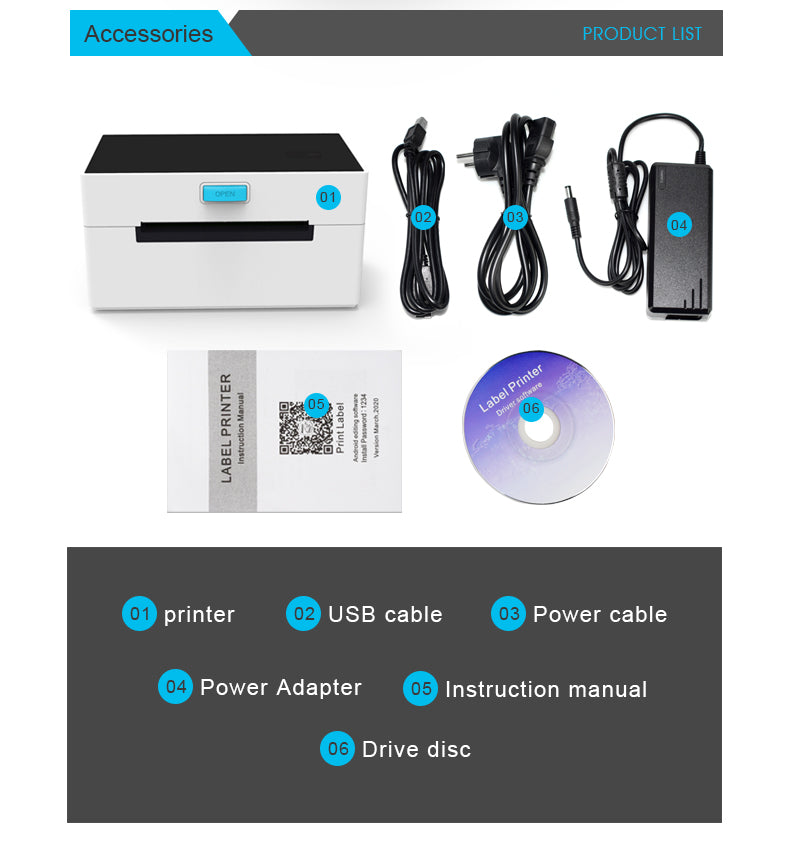 POS 9220 110mm Thermal Receipt Printer for Retail, Restaurant & Small Business - Fast Printing & Compact Design