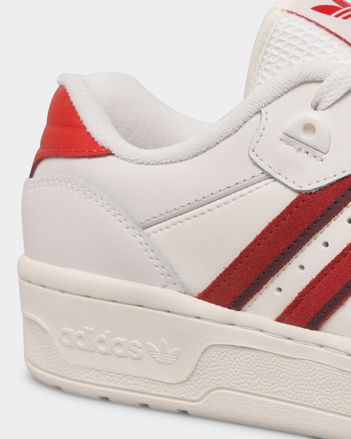 Adidas Rivalry Low Sneakers - Cloud White/Red Basketball Shoes for Men & Women | Perfect for Casual Wear, Street Style & Court Performance