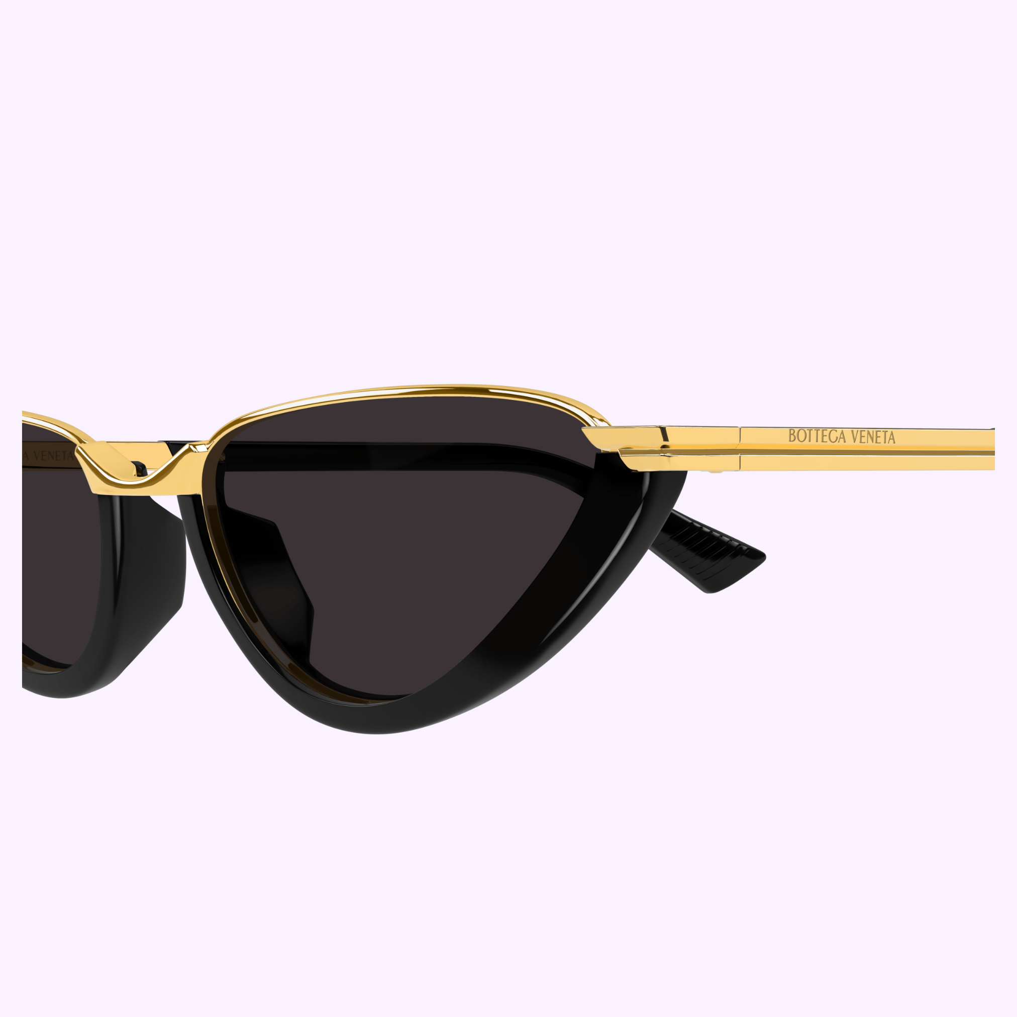Bottega Veneta BV1346S 001 Ribbon Sunglasses for Women - 56mm UV Protection Luxury Fashion Shades | Perfect for Beach, Driving & Outdoor Activities