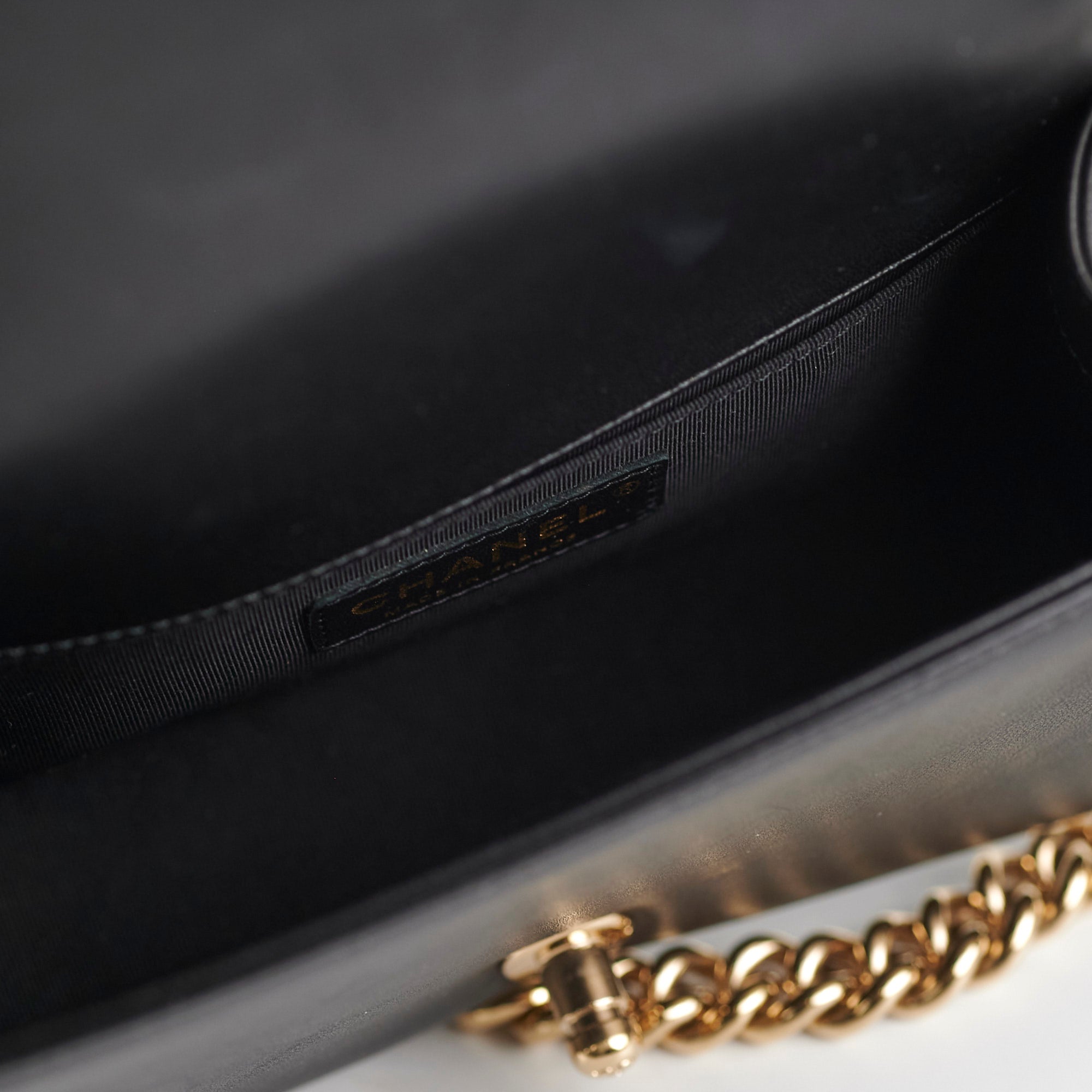 Chanel Small Boy Black Leather Bag - Luxury Designer Handbag for Women | Perfect for Evening Parties, Date Nights & Special Occasions