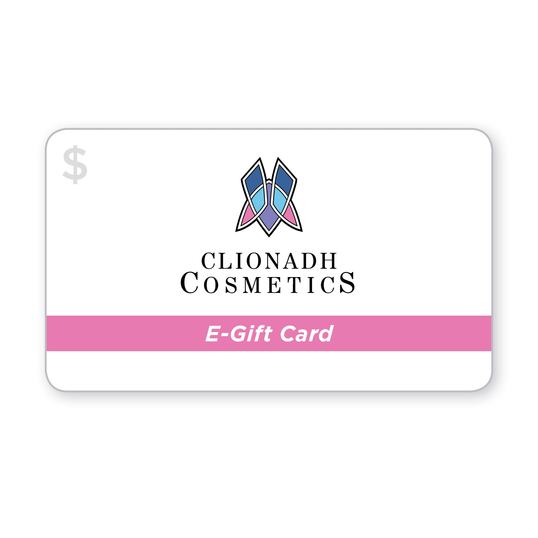Clionadh Cosmetics Gift Card - Perfect for Makeup Lovers & Beauty Enthusiasts | Ideal for Birthdays, Holidays & Special Occasions