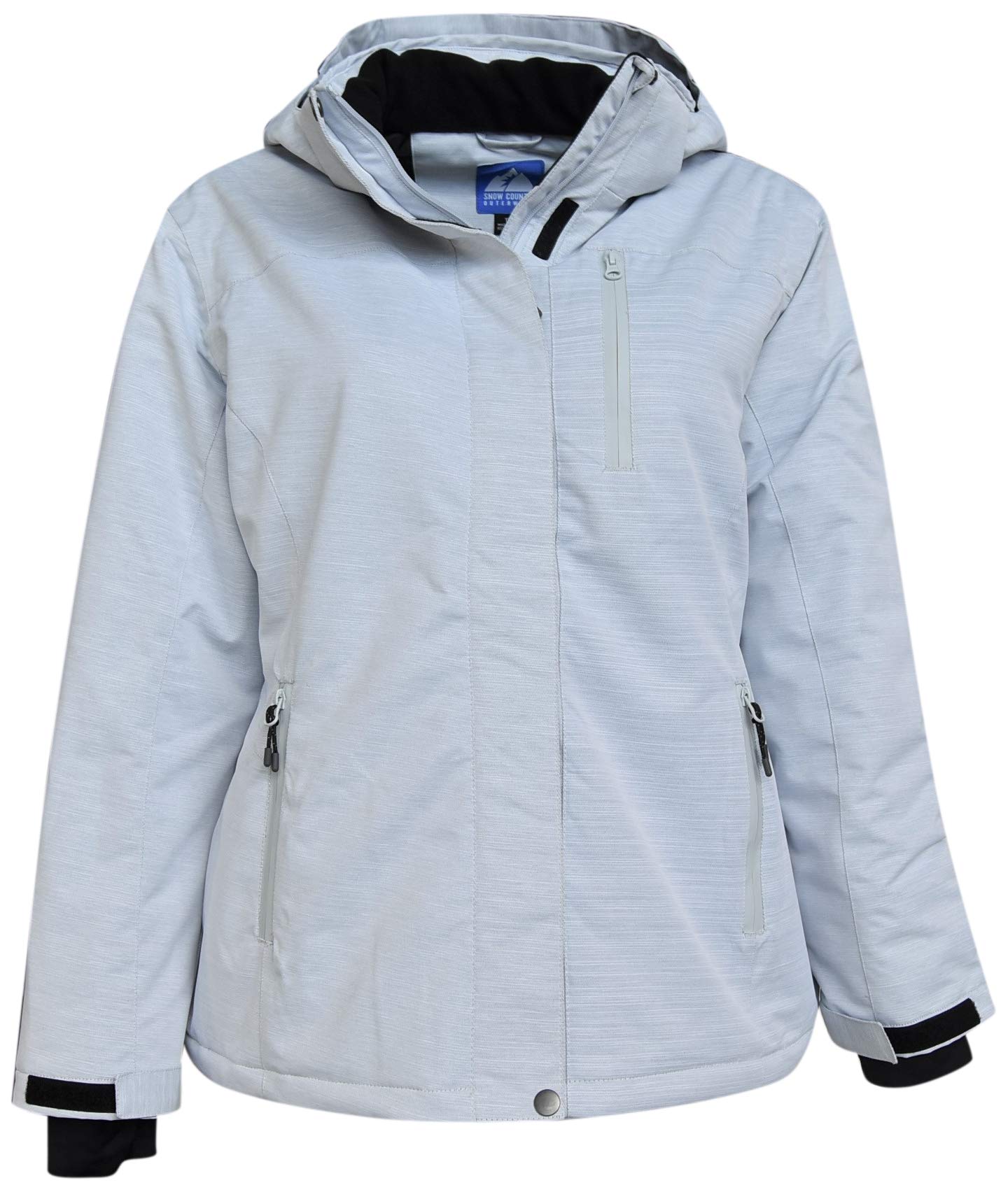Snow Country Women's Plus Size Sienna Ski Jacket - Waterproof Winter Coat for Skiing, Snowboarding & Outdoor Activities