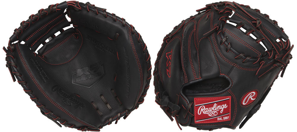 Rawlings R9 Pro Taper Youth Catcher's Mitt 32 Inch Baseball Glove - Perfect for Little League, Travel Ball & Youth Baseball Practice