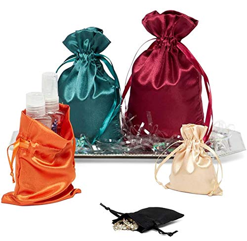 Premium Rose Satin Gift Pouches 3