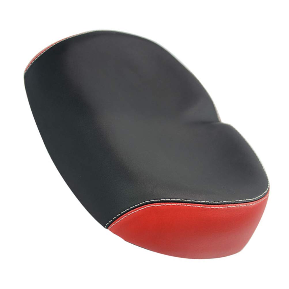 BESPORTBLE Comfortable PU Leather Bike Seat Cover - Soft Exercise & Mountain Bike Saddle Cushion - Black - Perfect for Cycling, Commuting & Outdoor Adventures