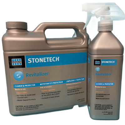 StoneTech® Revitalizer® Cleaner and Protector - Ready-to-Use Citrus Formula for Stone Surfaces | Perfect for Kitchen Countertops, Bathroom Tiles & Outdoor Patios