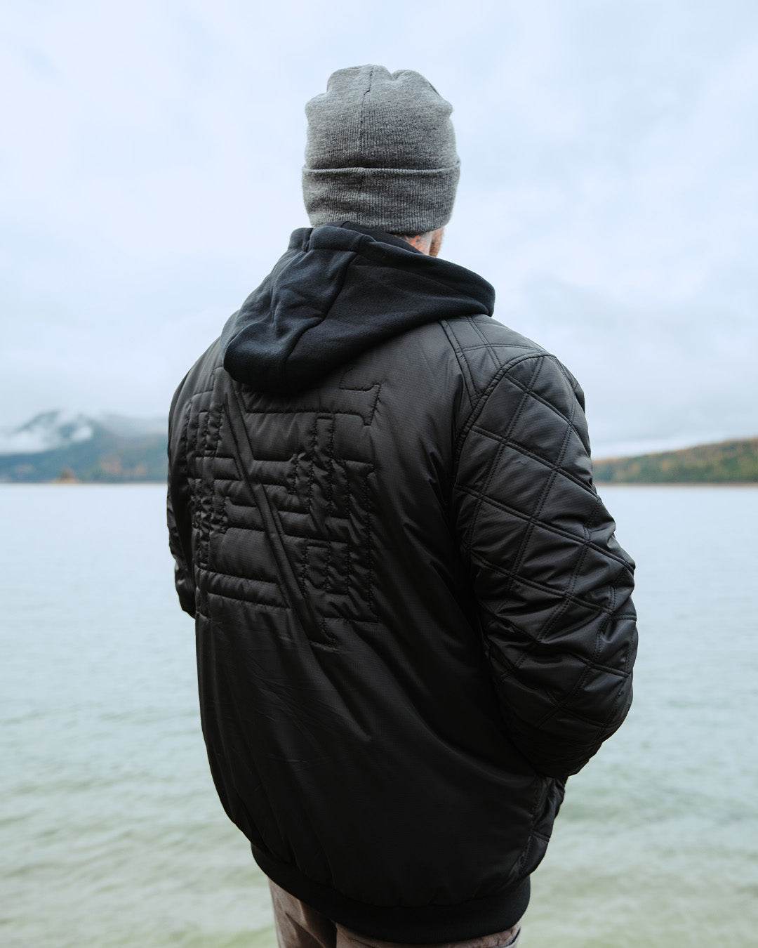 Men's Black Bomber Jacket - Stylish & Comfortable Outerwear for Casual Wear, Travel & Outdoor Activities