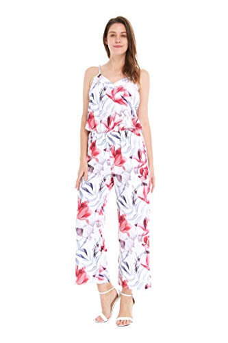 Women V Neck Jump Suit