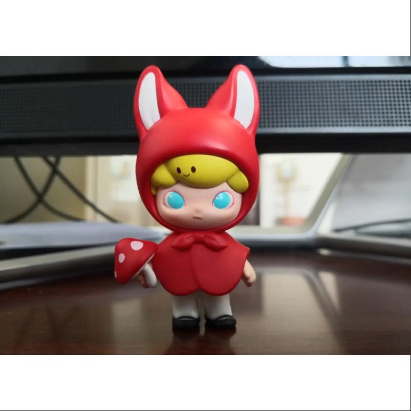 DIMOO Fairy Tale Series Little Red Riding Hood Collectible Figure - Cute Anime Home Decor for Shelf, Desk, and Gift for Fans