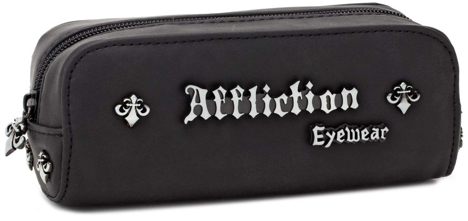 Affliction Griffin Polarized Sunglasses for Men - Black & Brown Frame with UV Protection - Perfect for Driving, Fishing & Outdoor Activities