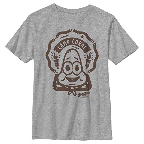 Boys' Spongebob Squarepants Sponge on The Run Patrick Star Graphic T-Shirt - Cartoon Character Tee for Kids & Toddlers - Perfect for Birthday Parties, Playdates & Casual Wear