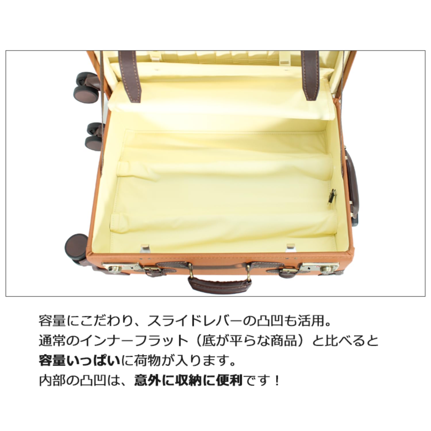 Vintage Trolley Luggage with TSA Lock - 20