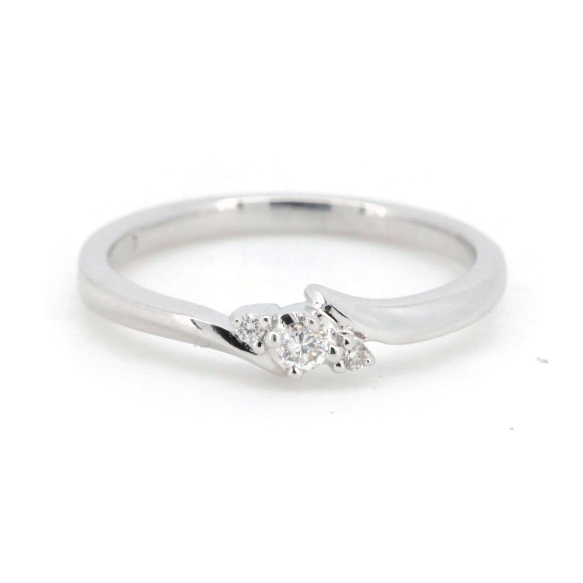 18K White Gold Diamond Ring for Women - 4°C High-Quality Sparkling Engagement & Wedding Band - Perfect for Proposals, Anniversaries & Special Occasions