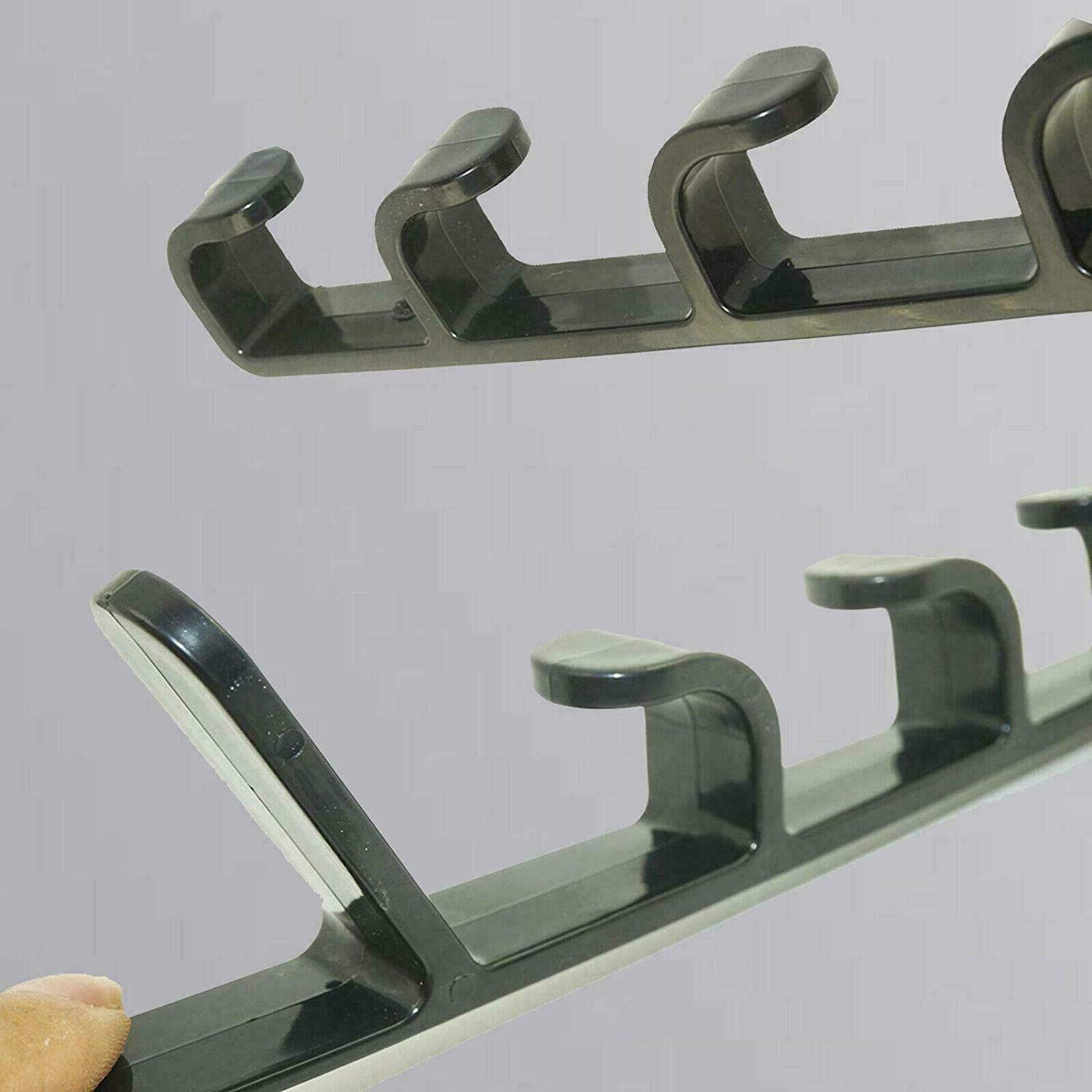 Premium Fishing Rod Wall Mount Storage Rack - Heavy Duty 5-Rod Holder for Garage, Cabin, Basement & Boat - Secure Organizer for Fishing Gear & Equipment - Perfect for Anglers & Outdoor Enthusiasts