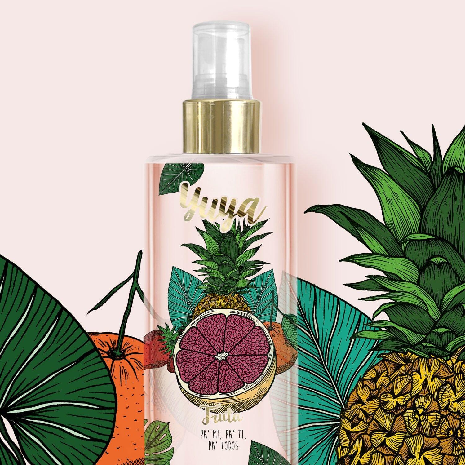 Body Mist Fruta - Tropical Fruit Scented Perfume Spray for Women & Men | Long-Lasting Fragrance for Daily Use, Work, Gym & Date Night
