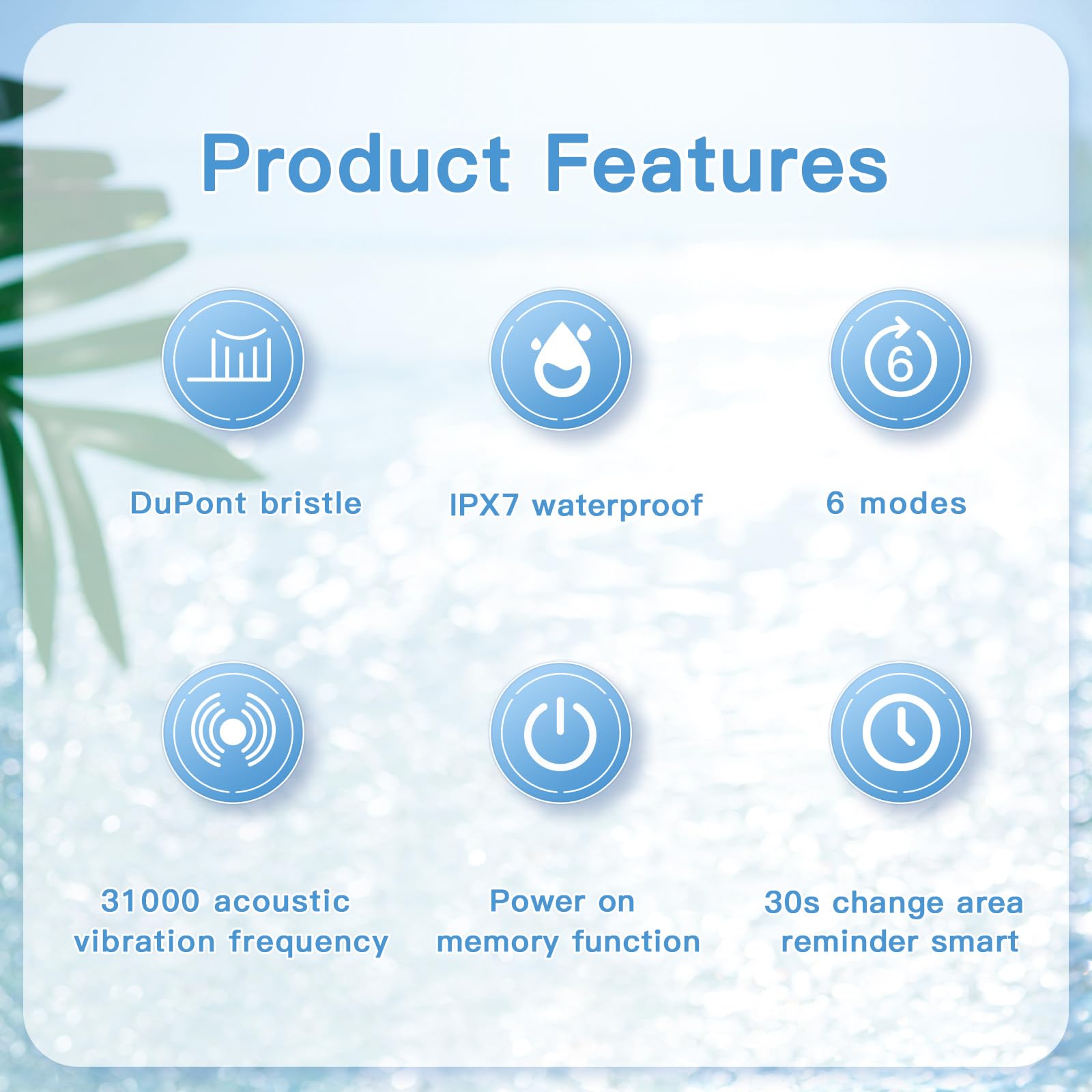 Rechargeable U-Shaped Kids Electric Toothbrush with 6 Modes & 2-Min Timer - Best Electric Toothbrush for Boys & Girls Ages 2-6 (Includes 4 Brush Heads) - Perfect for Daily Oral Care & Fun Bath Time Routine