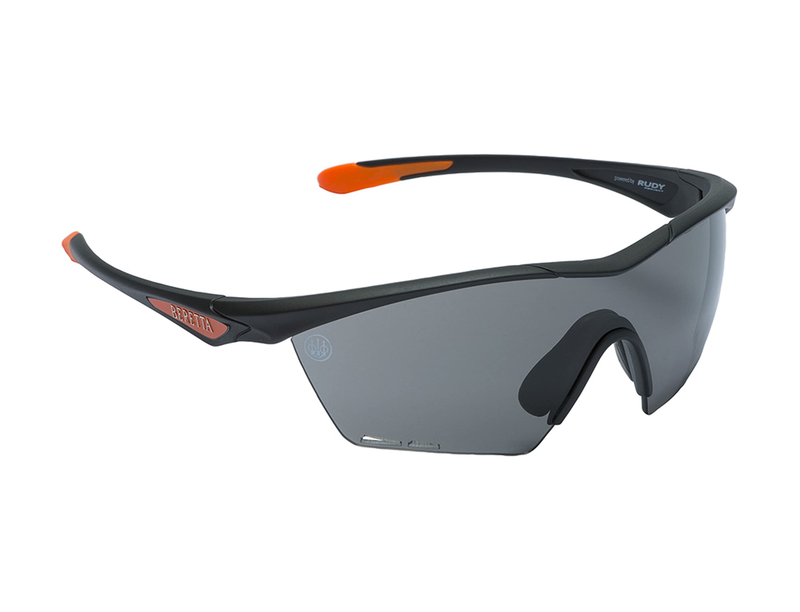 Beretta Colored Safety Shooting Glasses - ANSI Z87.1 Certified Eye Protection for Range Shooting, Hunting & Outdoor Sports - UV Protection Anti-Fog Lenses (Multiple Color Options)