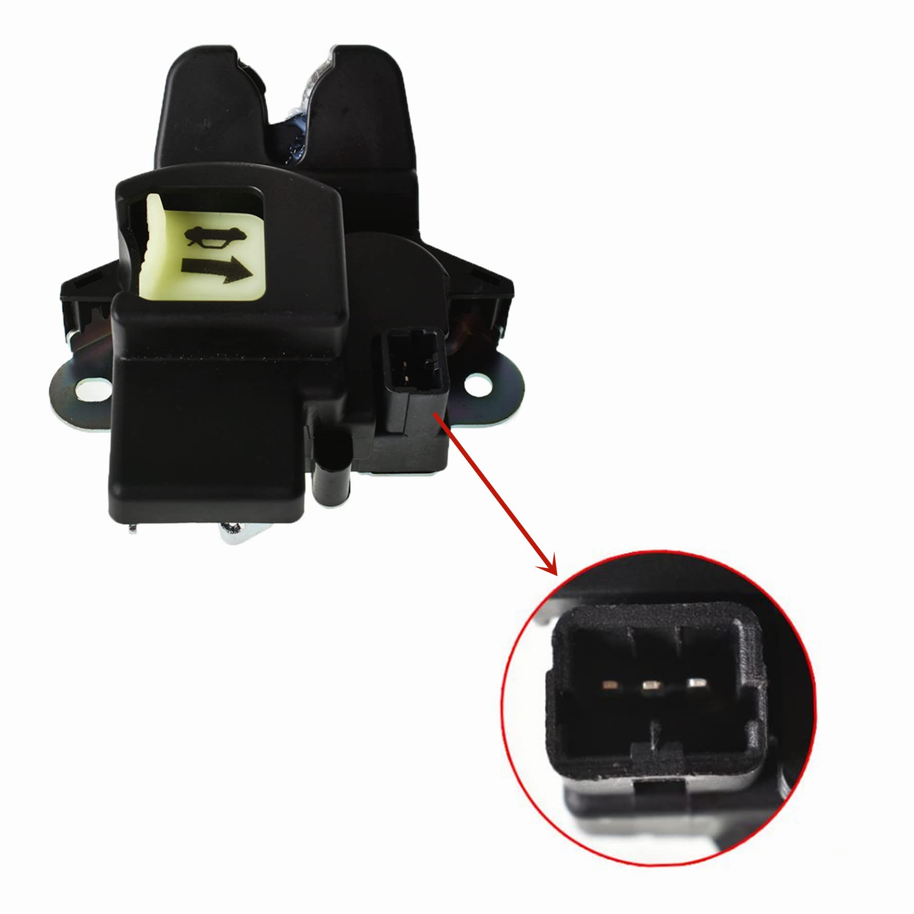 2013-2018 Kia Forte Trunk Latch Lock Actuator Replacement - 81230-A7030 Tailgate Latch Motor for Smooth Trunk Operation | Perfect for DIY Car Repairs & Maintenance