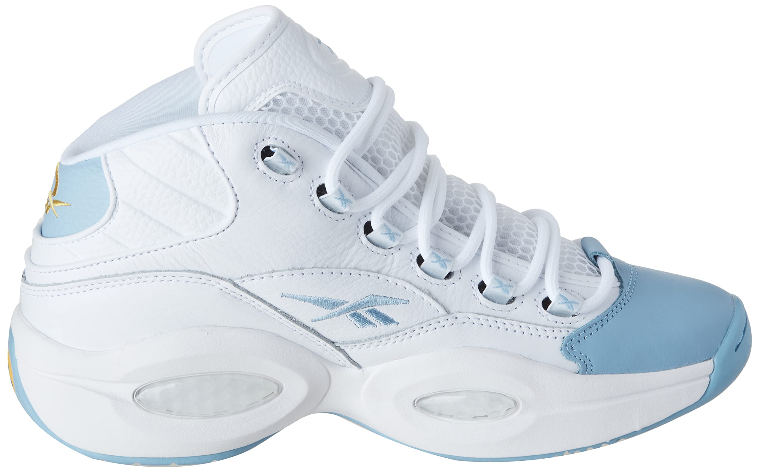 Reebok Men's Question Mid Basketball Shoes - High-Performance Workout & Training Sneakers for Gym, Court & Casual Wear